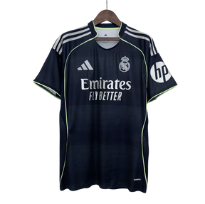 Camisa Real Madrid Away 25/26 s/n° Torcedor Masculino - Preto