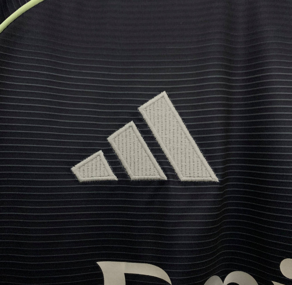 Camisa Real Madrid Away 25/26 s/n° Torcedor Masculino - Preto