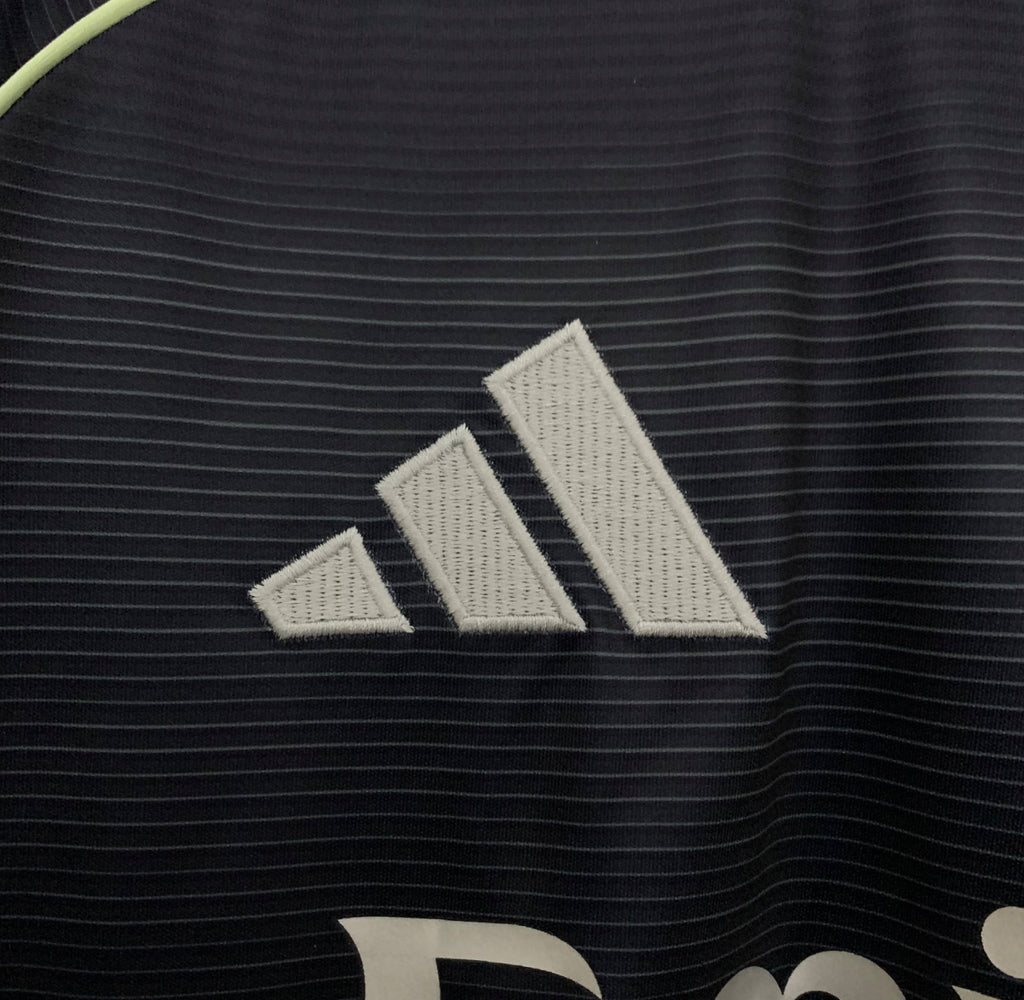 Camisa Real Madrid Away 25/26 s/n° Torcedor Masculino - Preto