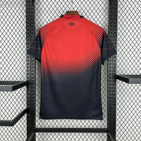 Camisa Athletico Paranaense Home 25/26 Umbro Torcedor Masculino - Preto e Vermelho