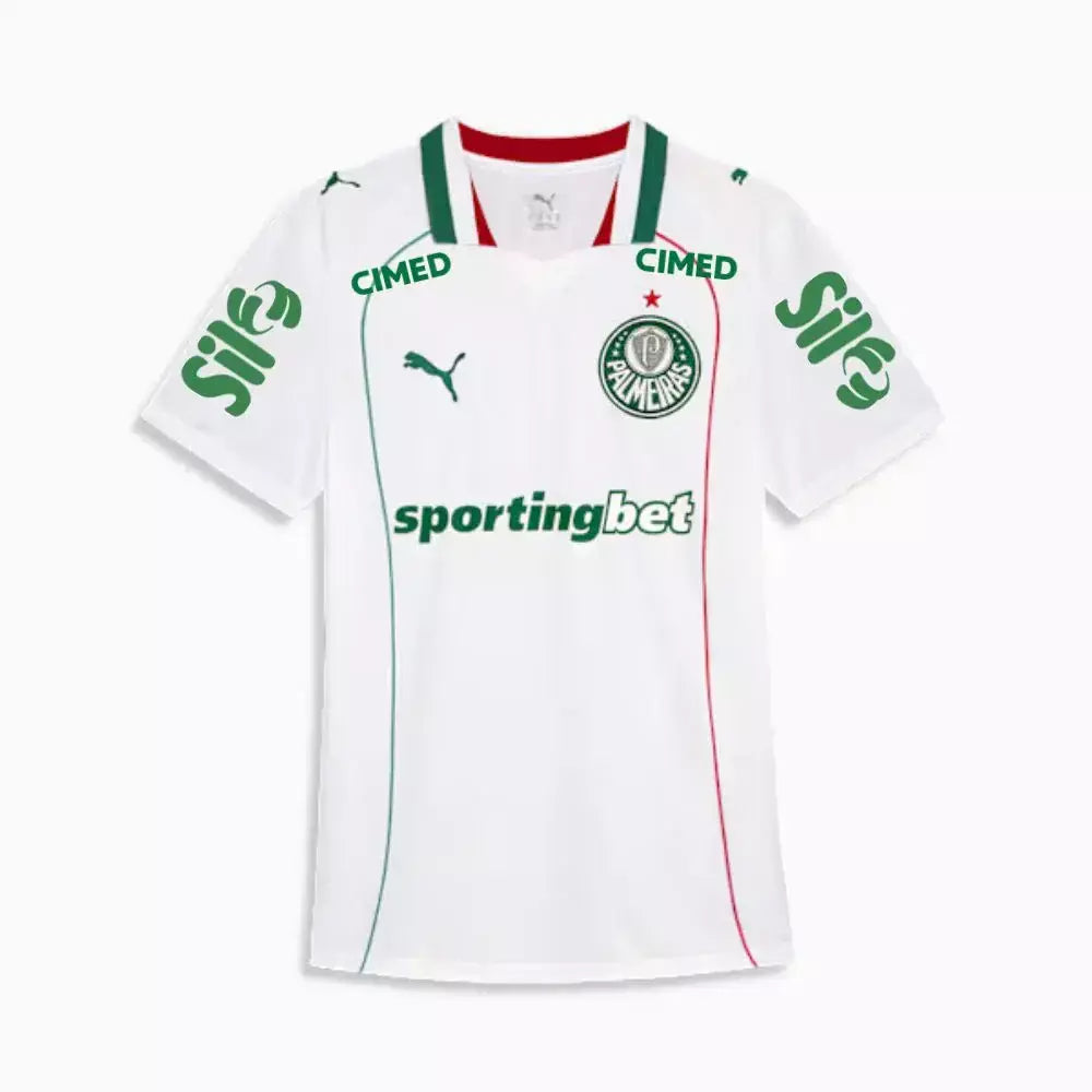Camisa Palmeiras II 26/27 - Com Patrocínios - Torcedor Masculina