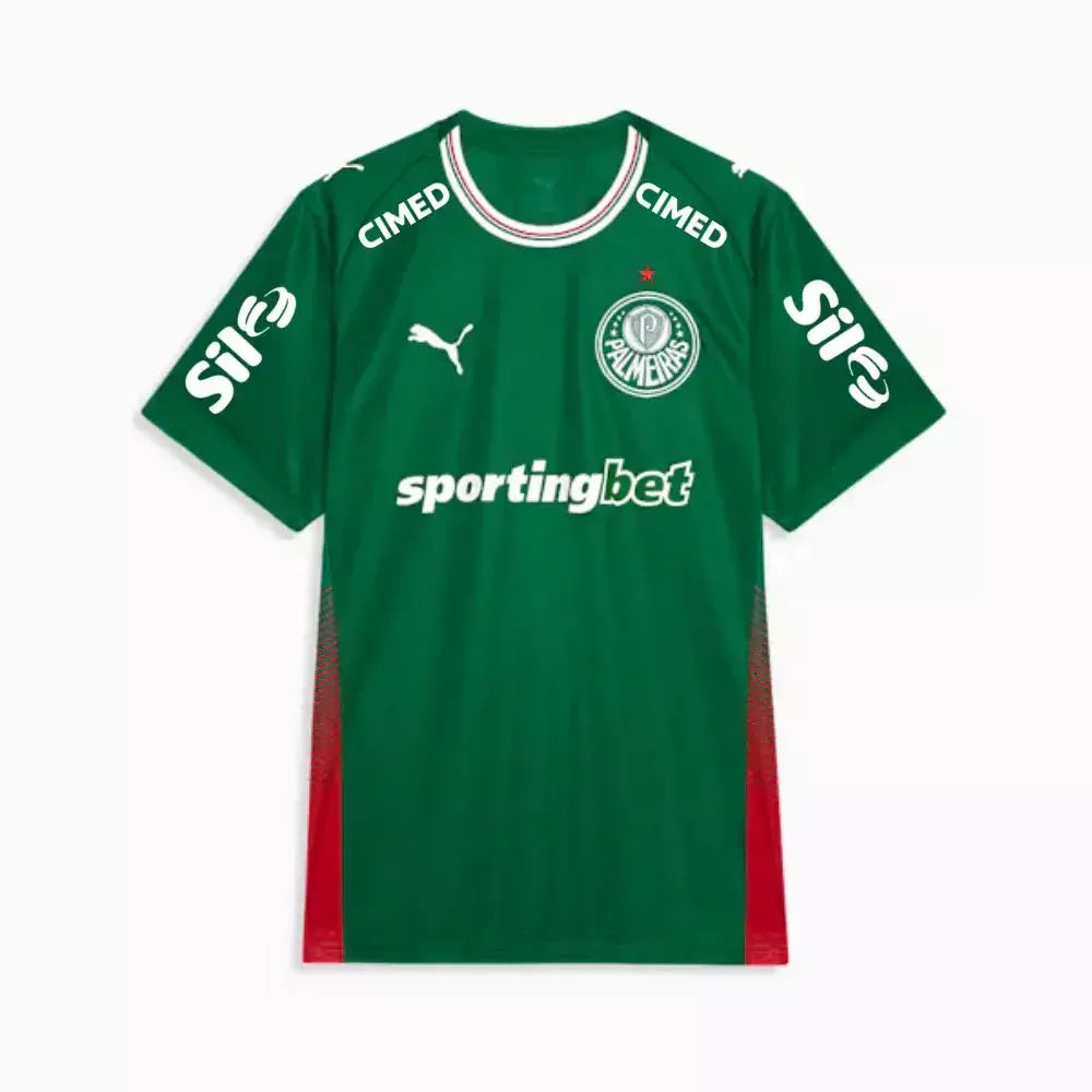 Camisa Palmeiras I 26/27 - Com Patrocínios - Torcedor Masculina