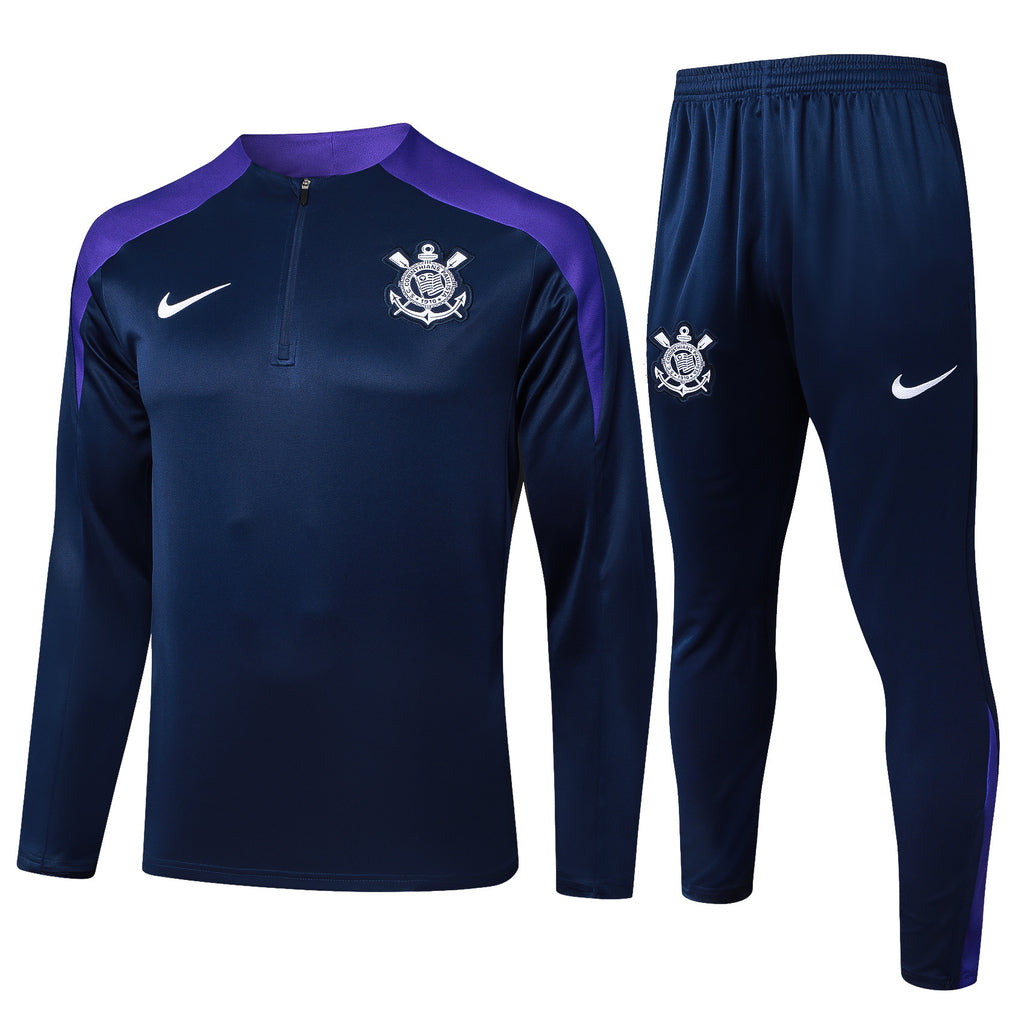 Conjunto de Treino Corinthians 25/26  Roxo