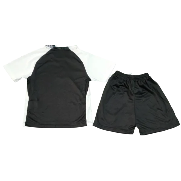 Kit Infantil Corinthians Away 25/26 - Nike - Preto e Branco