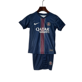 Conjunto Infantil PSG 25/26 Home Nike - Azul