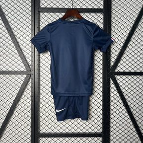Conjunto Infantil PSG 25/26 Home Nike - Azul