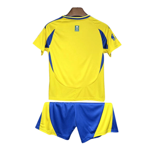 Kit Infantil Al Nassr Home 24/25 – Amarelo