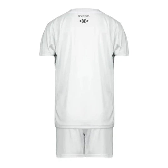 Kit Infantil Santos Home 24/25 - Umbro - Branco