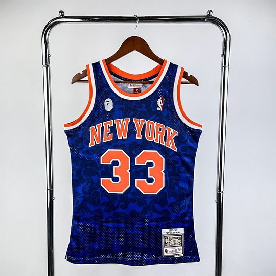 Regata Mitchell & Ness x BAPE – New York Knicks Azul