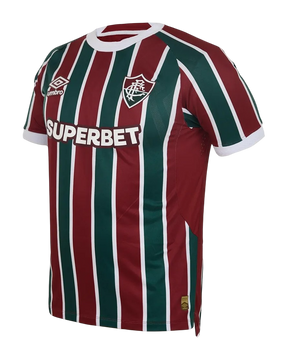Camisa Fluminense 25/26 Home Umbro Masculino Torcedor - Listrado