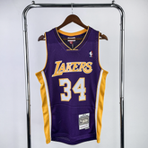 Regata Mitchell & Ness Lakers Shaquille O’Neal 1999-2000 Roxa