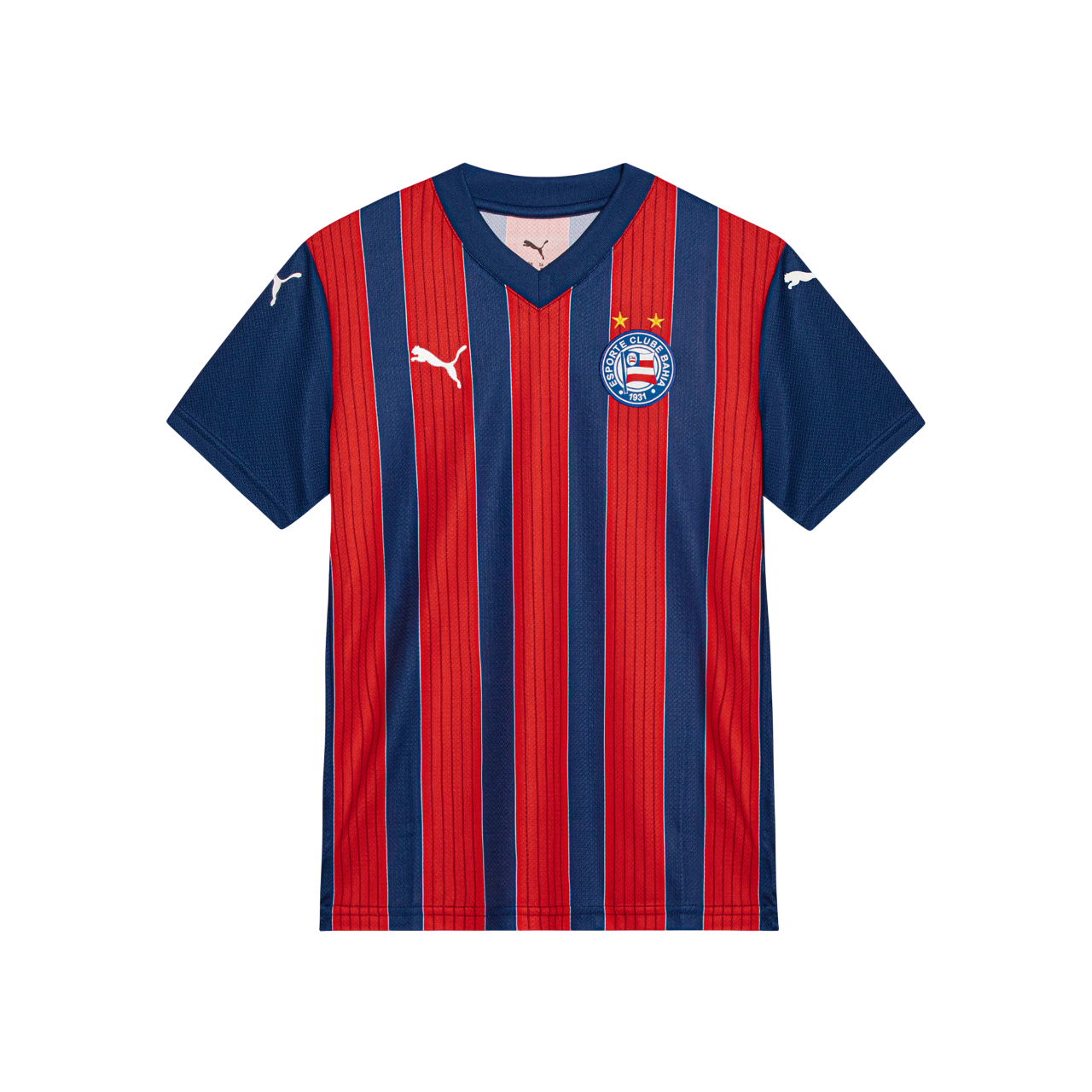 Camisa Bahia 25/26 Away Torcedor Puma Masculino  - Azul e Vermelha