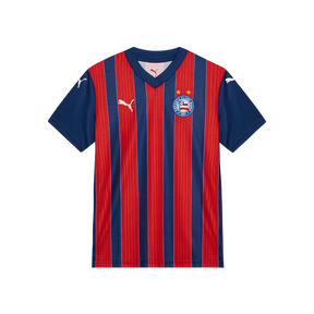 Camisa Bahia 25/26 Away Torcedor Puma Masculino  - Azul e Vermelha