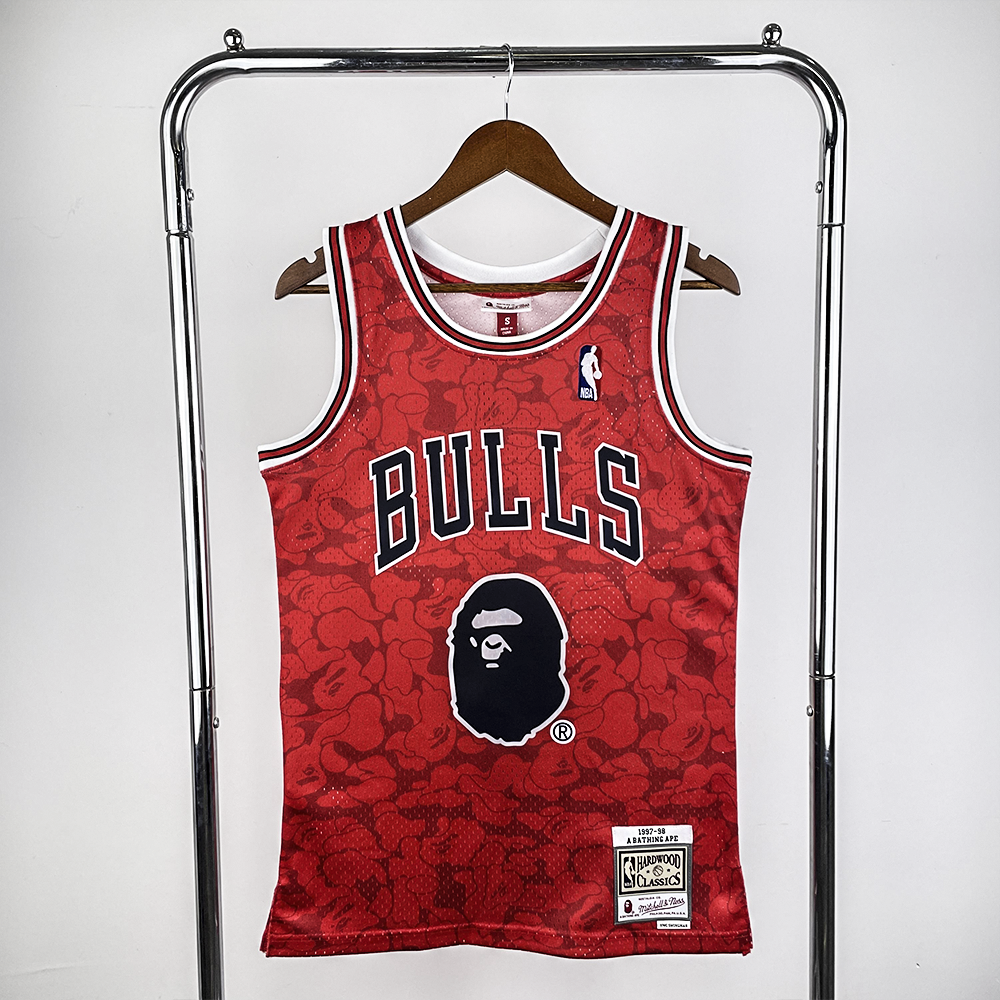 Regata Mitchell & Ness x BAPE – Chicago Bulls