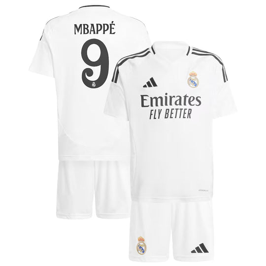 Kit Real Madrid 24/25 – MBAPPE 9# Infantil