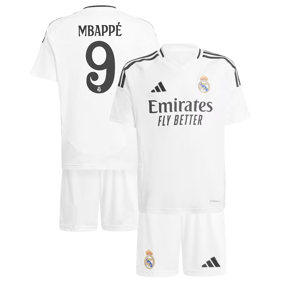 Kit Real Madrid 24/25 – MBAPPE 9# Infantil