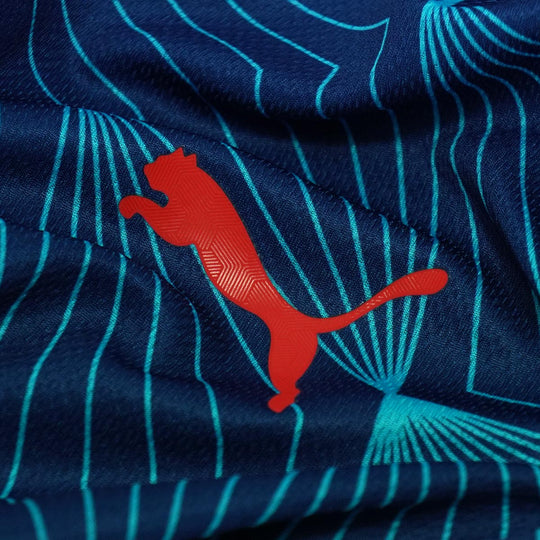Camisa RB Bragantino Away 25/26 s/n° Torcedor Puma Masculino - Azul