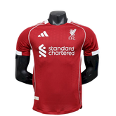 Camisa Liverpool I 25/26 - Jogador Masculina - Vermelha