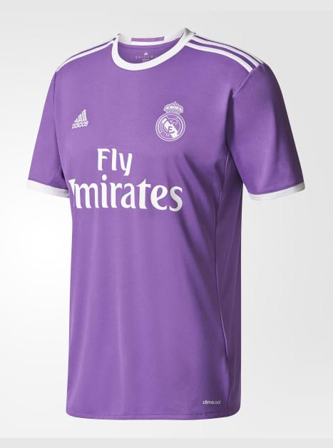 Camisa Retrô Real Madrid Away 16/17 - Torcedor Masculina