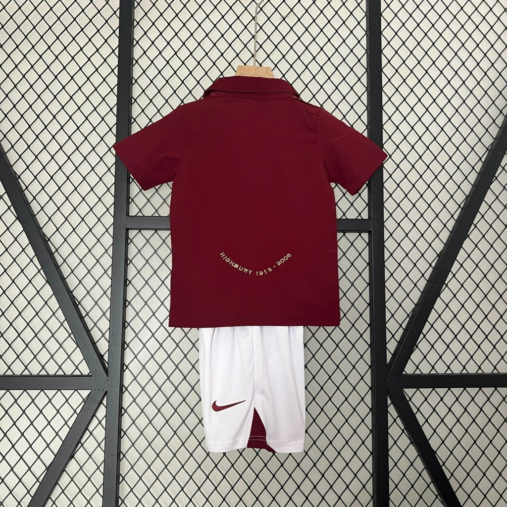 Kit Infantil Arsenal 2005/06 – Retrô
